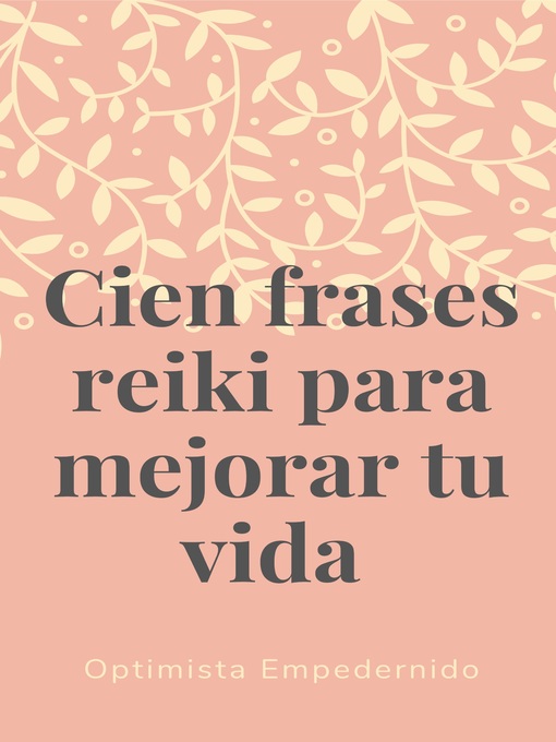 Cover image for Cien frases reiki para mejorar tu vida